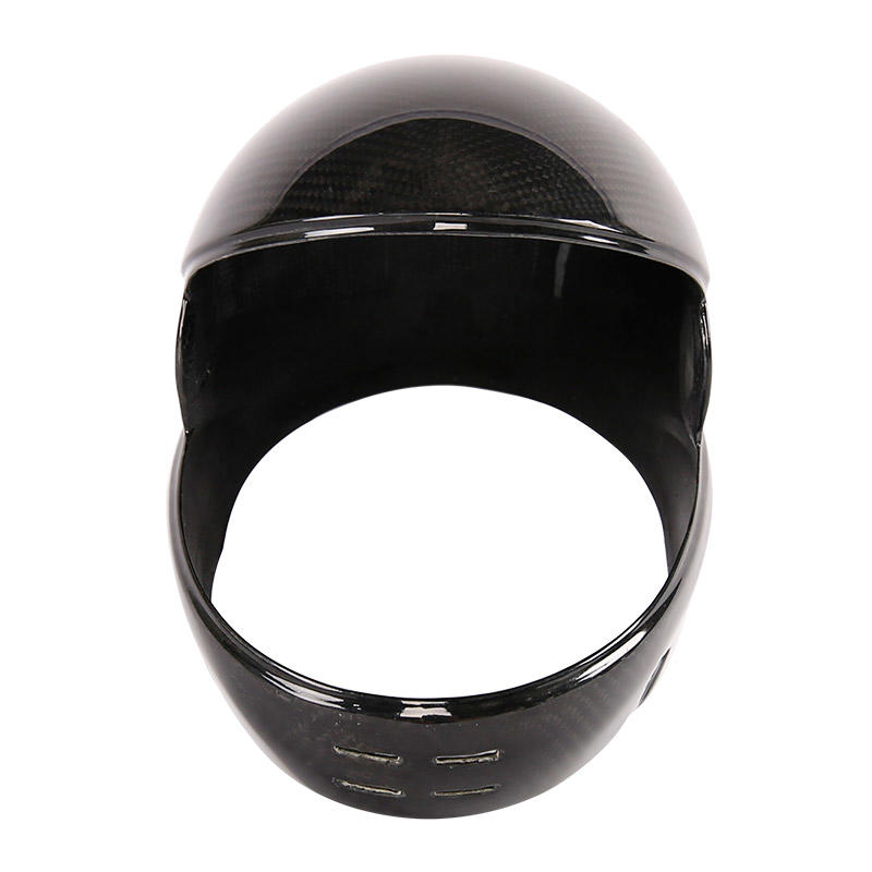碳纤维全脸摩托车头盔或越野摩托车头盔